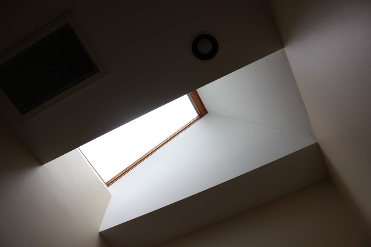 Custom skylight in Markham home renovation